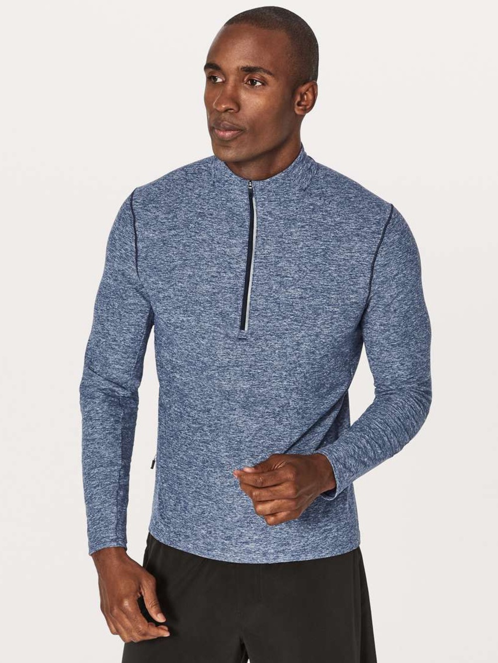 Lululemon Men’s Surge Warm 1/2 Zip Silver